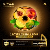 Бестабачная паста Space Smoke Arabian Spiced Peach Lime (Пряный Персик Лайм) 30г